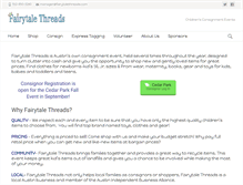 Tablet Screenshot of fairytalethreads.com